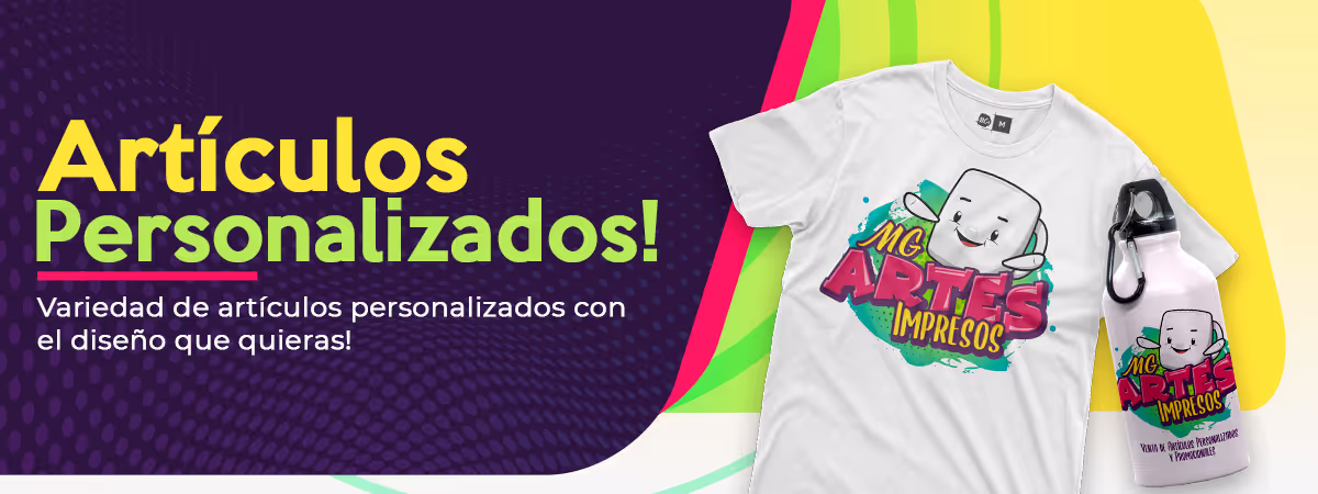 Banner Artículos Personalizados